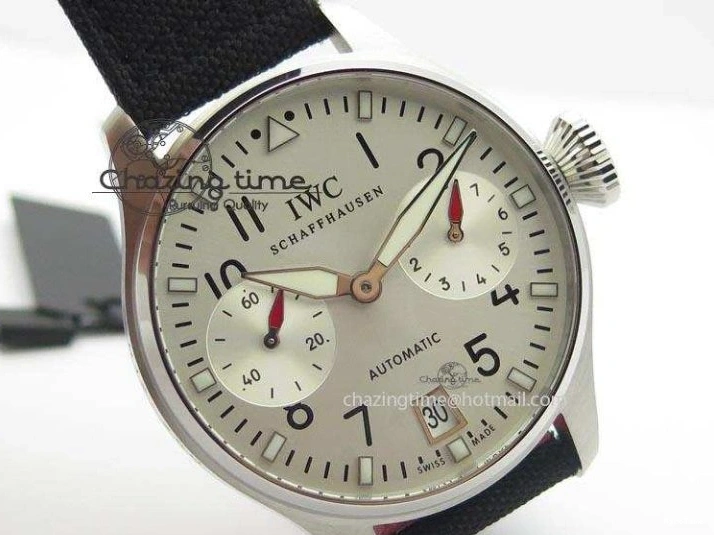 MIROTIME 0215 Big Pilot Real PR IW500432 DFB Limited Edition ZF 1:1 Best Edition On Black Nylon Strap A Fashionable 7276